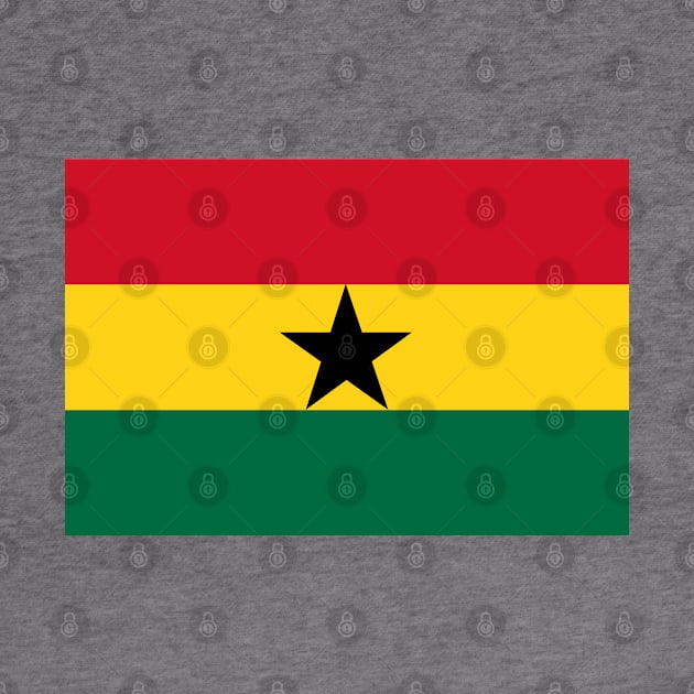 Flag of Ghana by COUNTRY FLAGS